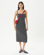 BROOKE MINI BARREL BAG | CRIMSON