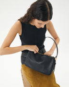 BROOKE MINI BARREL BAG | BURNT COFFEE