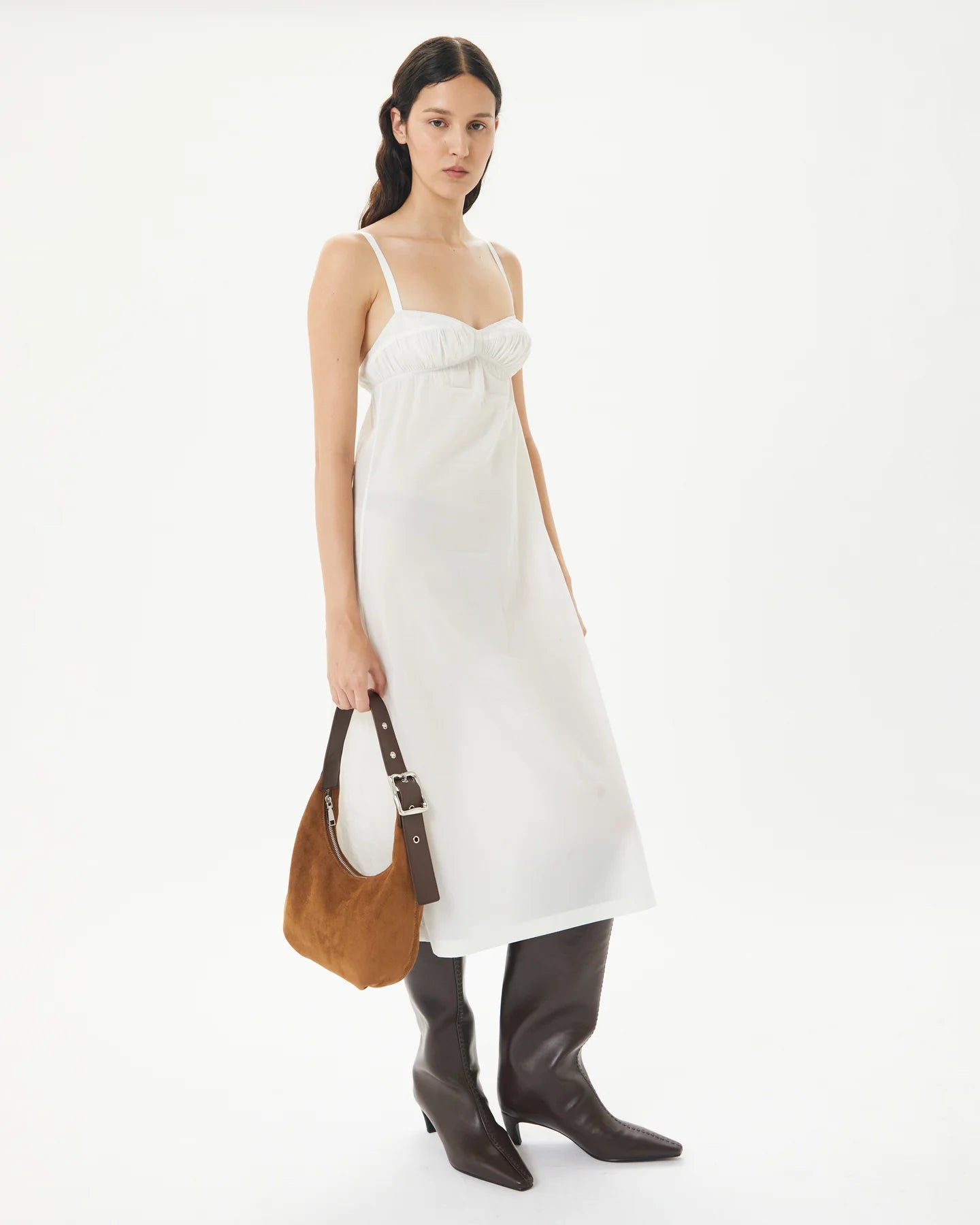 EVERYDAY CROISSANT BAG | CHESTNUT