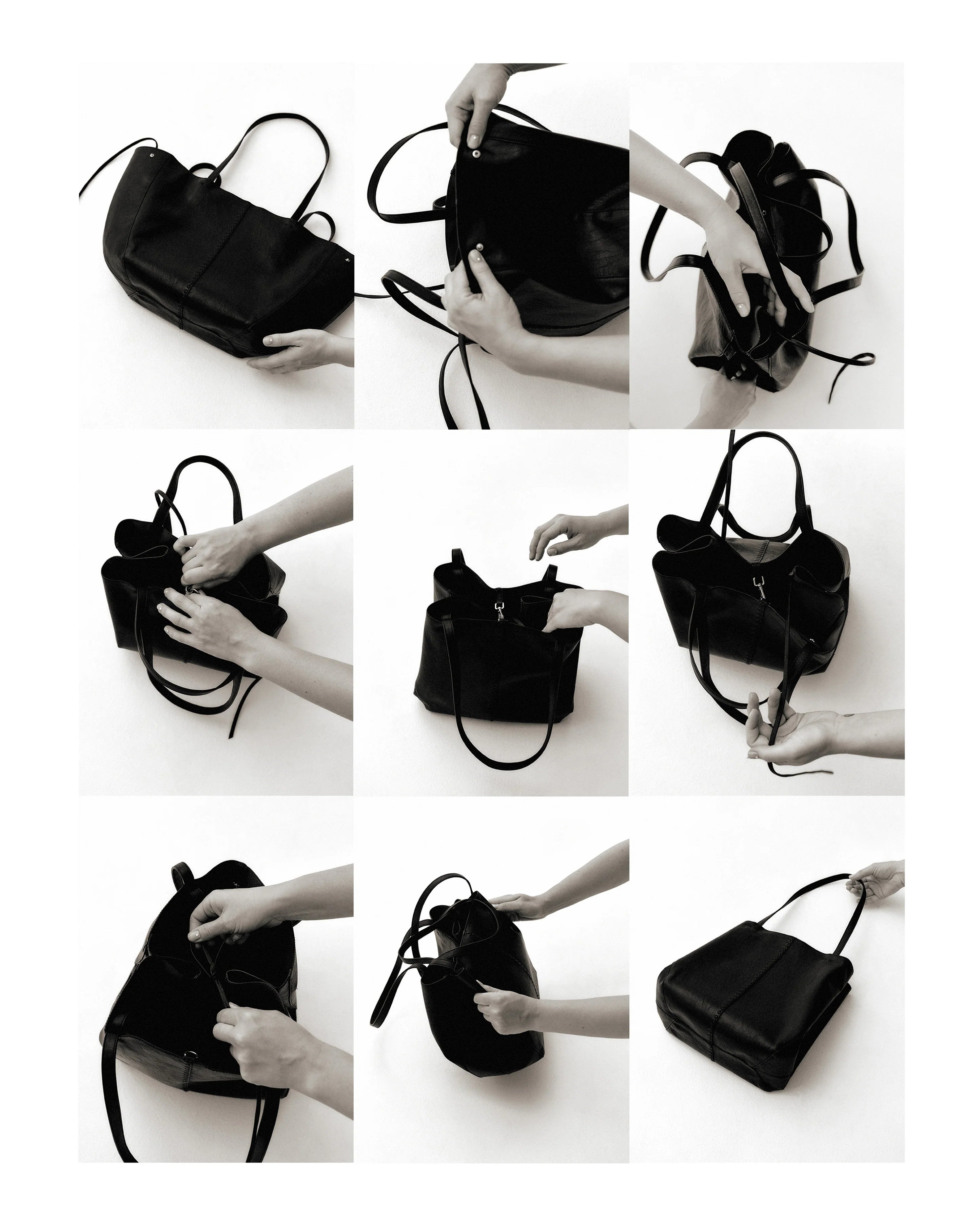 REESE MARKET TOTE BAG | BLACK