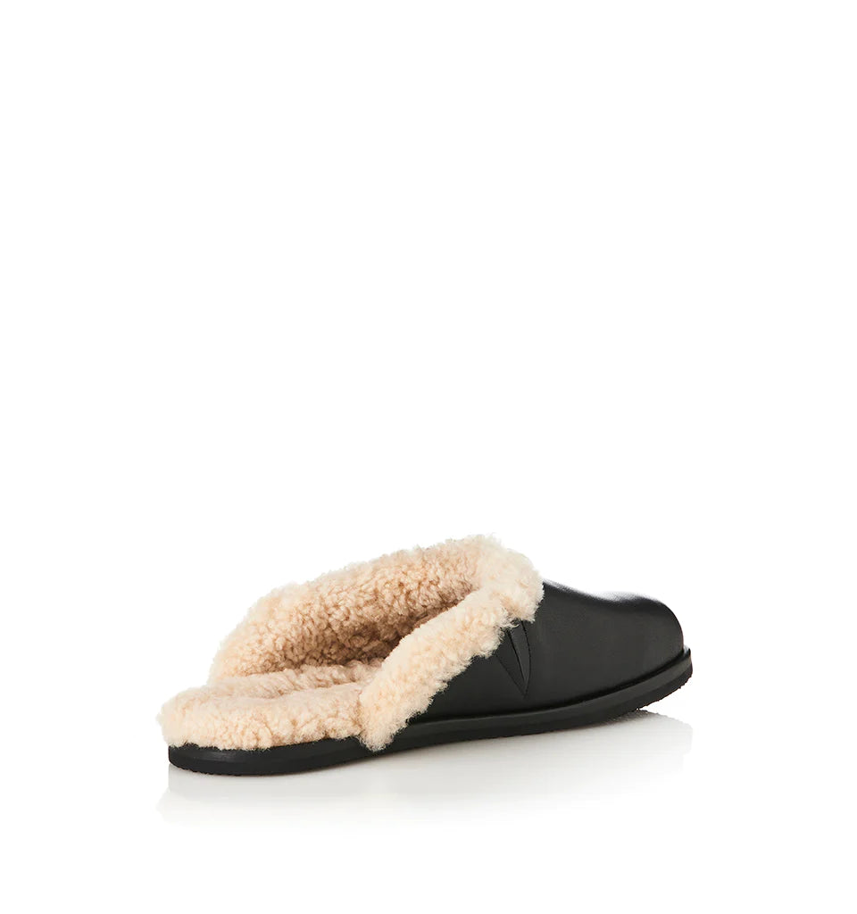 FERRIS | BLACK SHEARLING