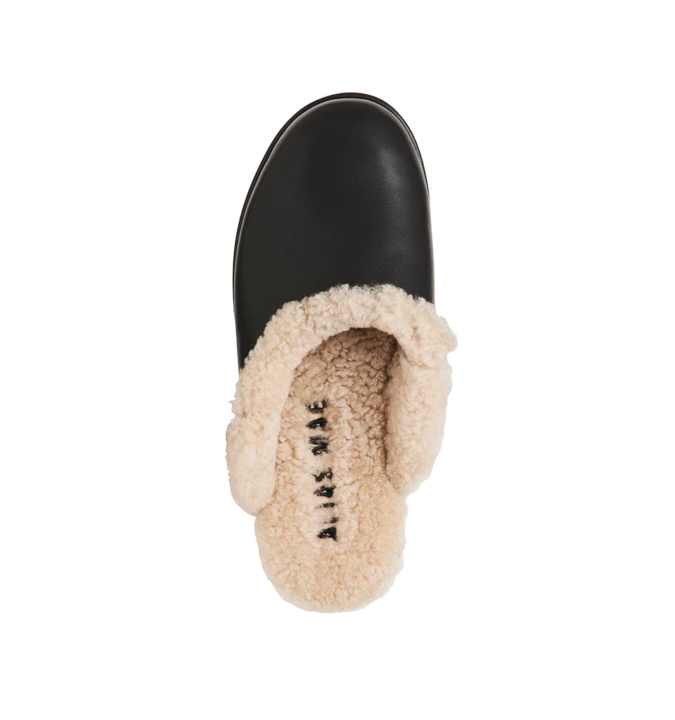 FERRIS | BLACK SHEARLING