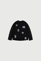 Pinky & Kamal Field Notes Long Sleeve Top Black