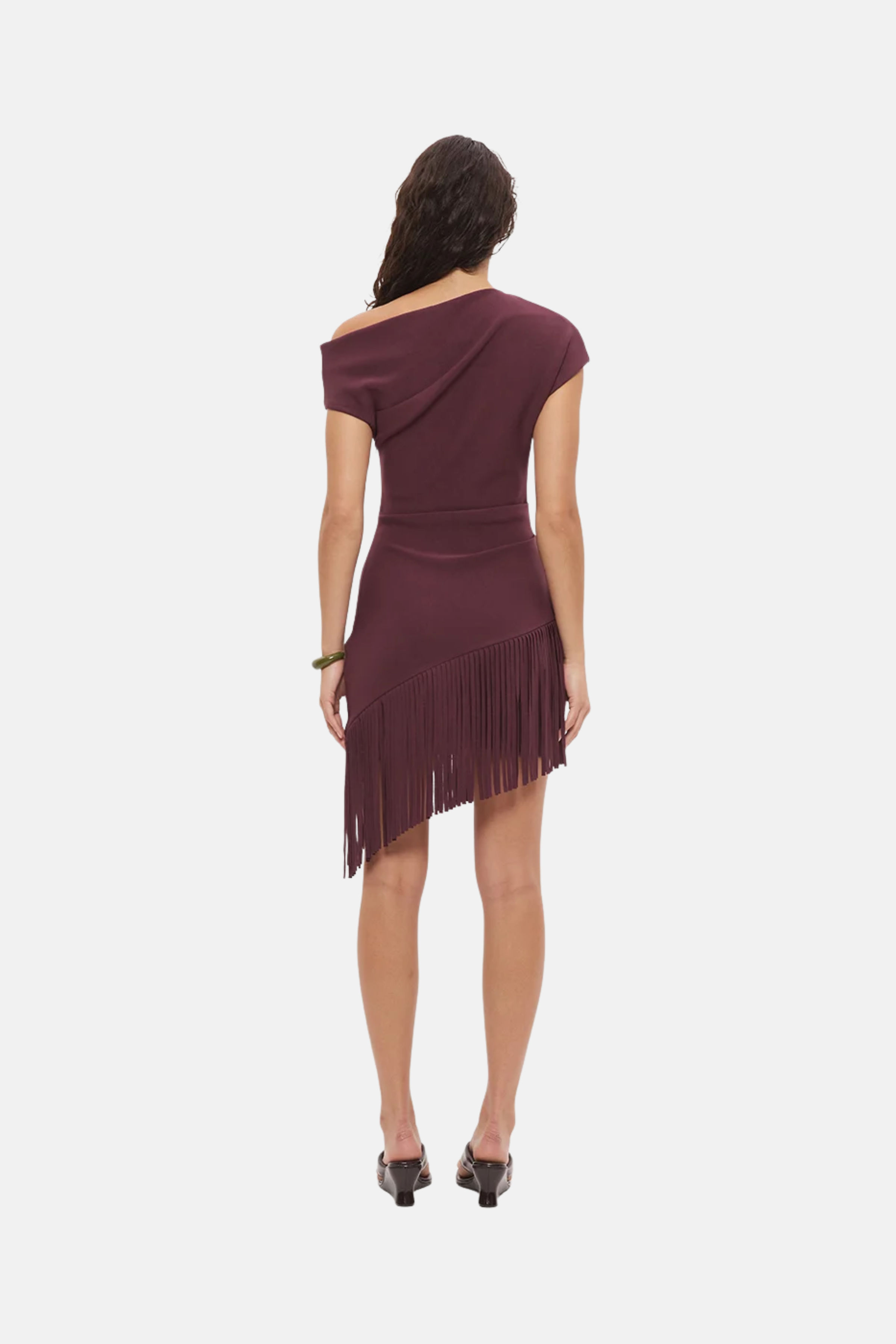 Mon Renn Freya Mini Dress Dusty Plum
