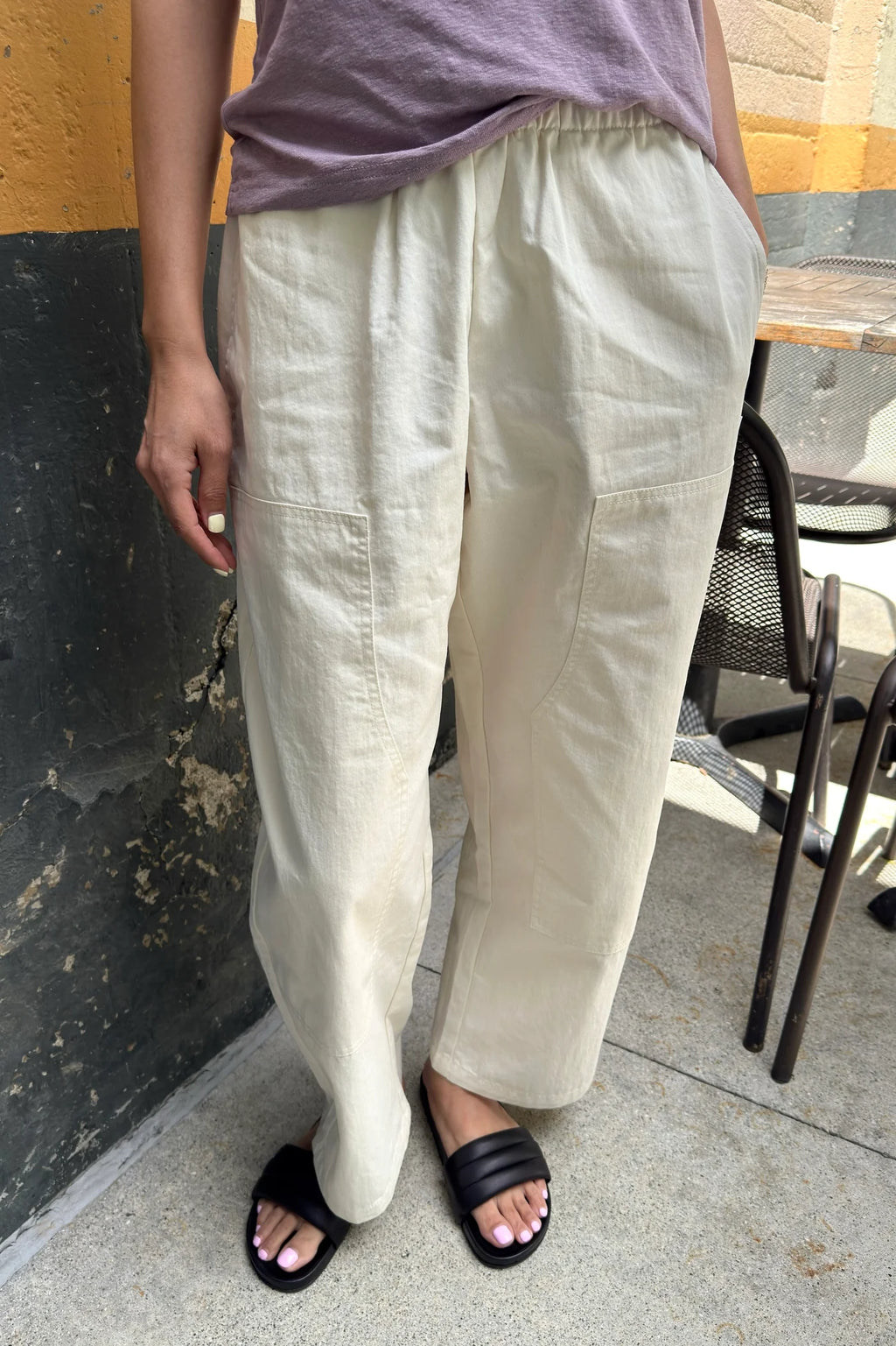 Le Bon Gardener's Pants Ecru