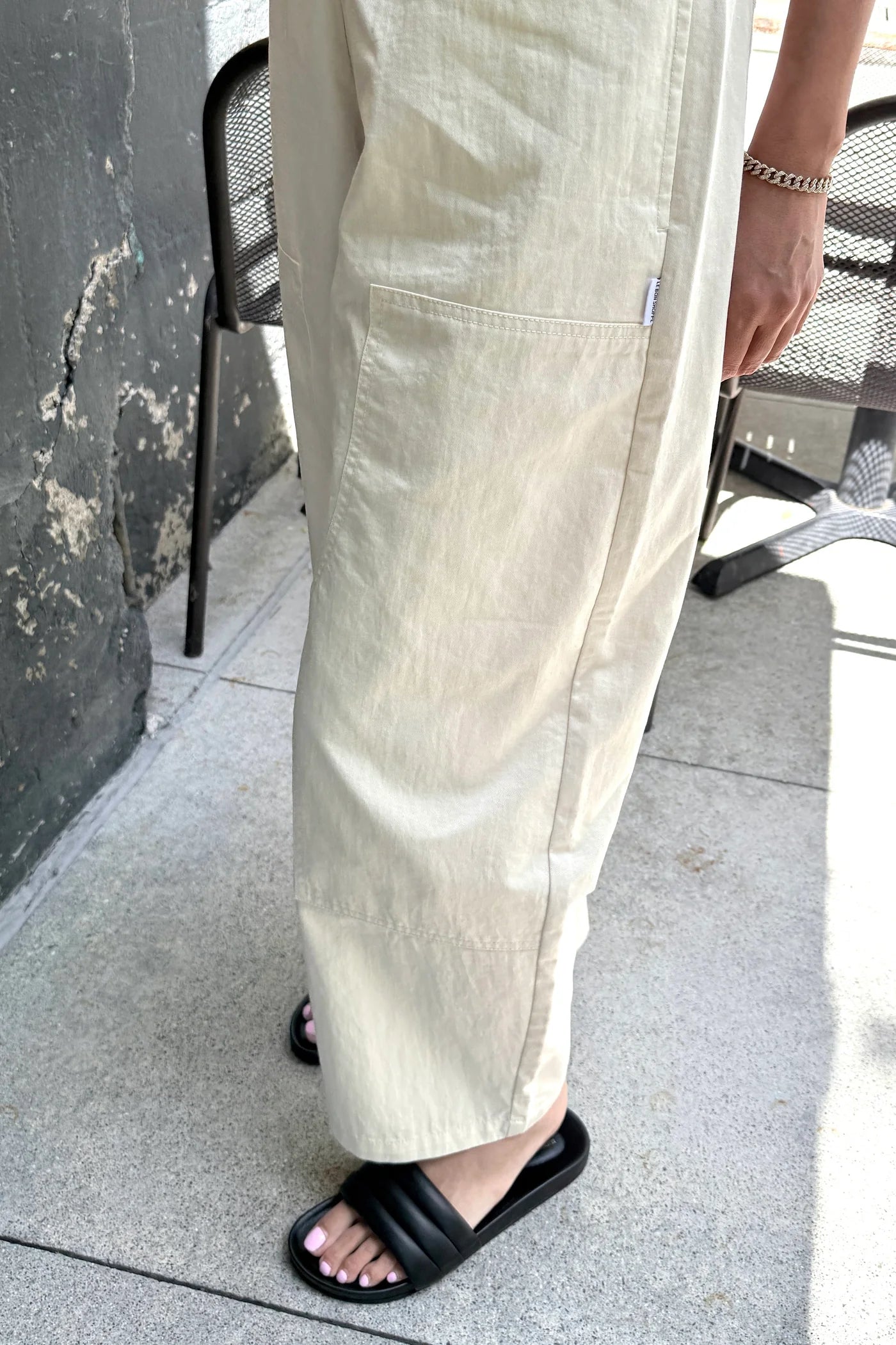 Le Bon Gardener's Pants Ecru