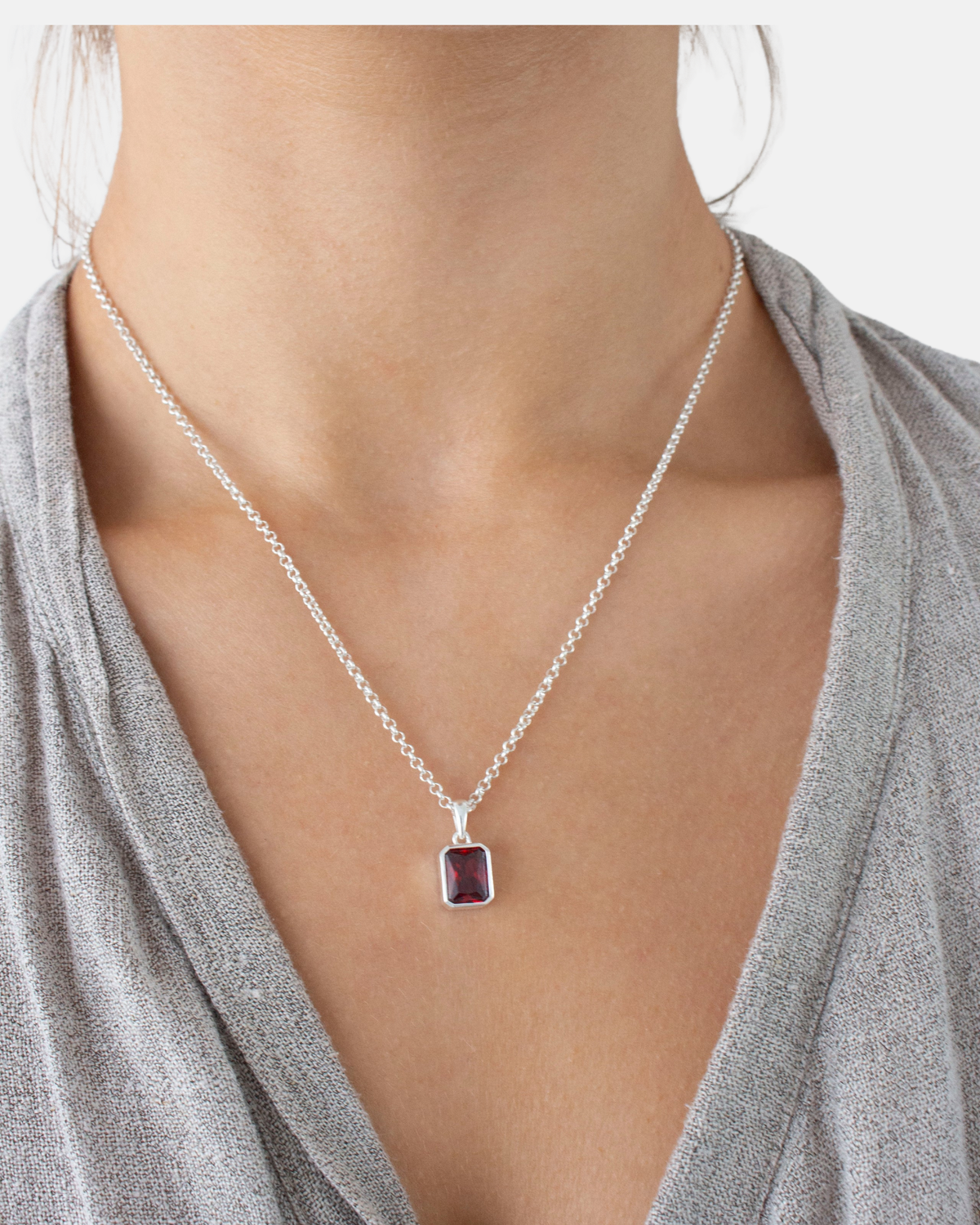 Jester Bloom Portal Pendant Garnet