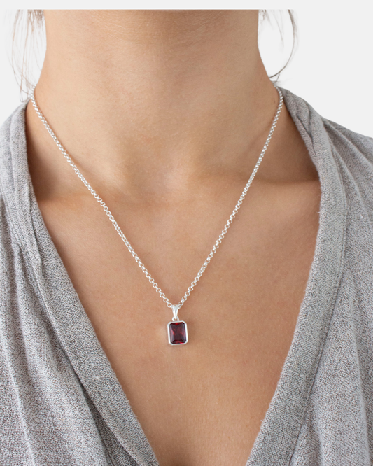 Jester Bloom Portal Pendant Garnet
