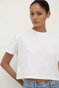 GIA SHORT SLEEVE TEE | WHITE