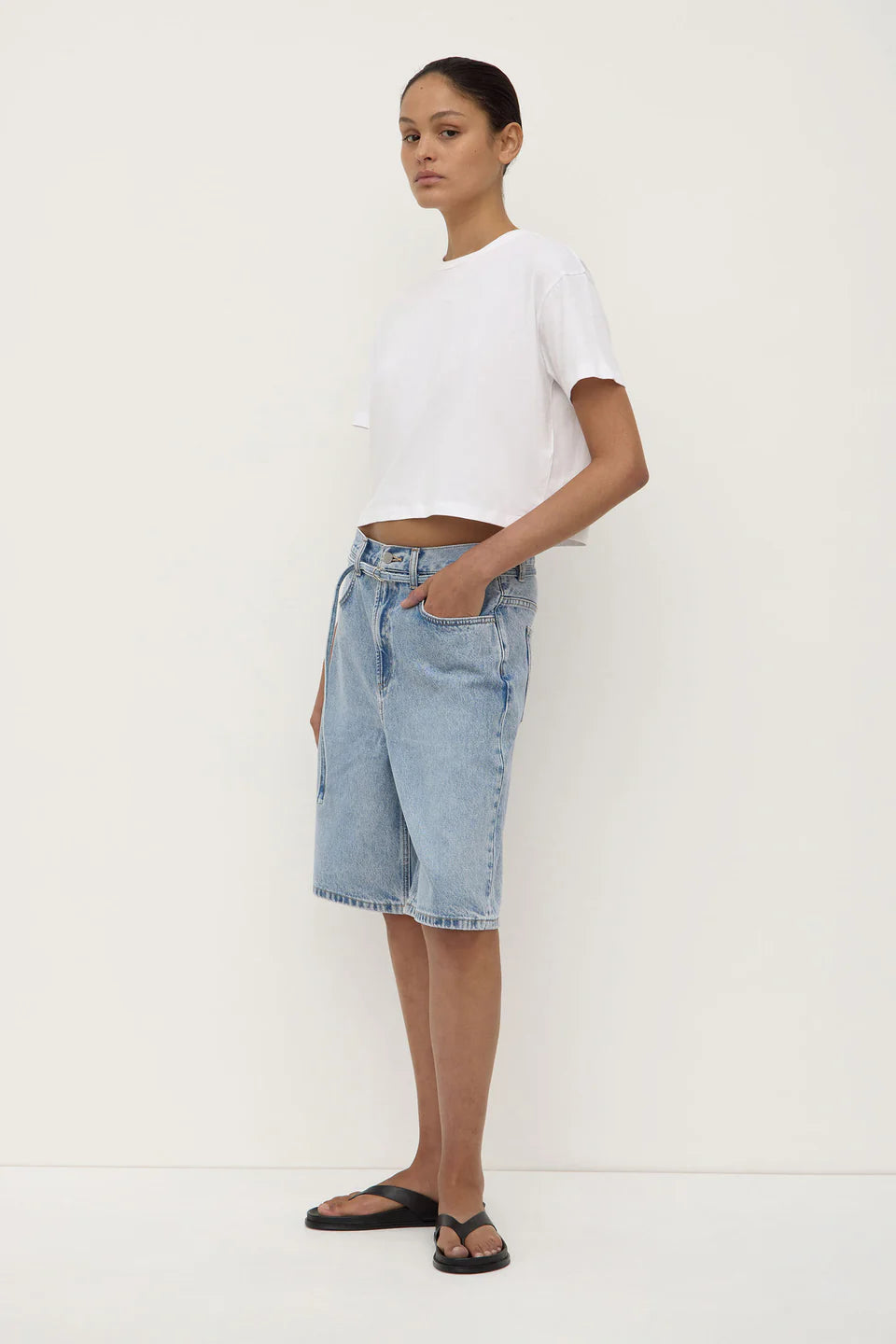 GIA SHORT SLEEVE TEE | WHITE