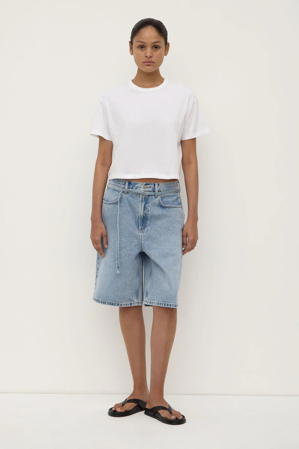 GIA SHORT SLEEVE TEE | WHITE