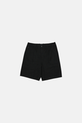 Afends Glider Pleated Short Black