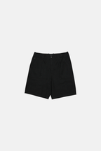 Afends Glider Pleated Short Black