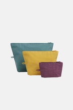 Baggu Go Pouch Set Jewel Mix