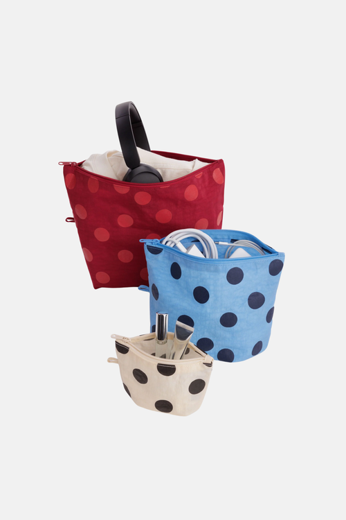 Baggu Go Pouch Polka Dot Mix