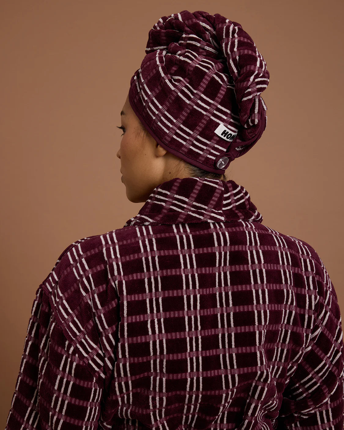 HOMMEY HAIR WRAP | BLACKBERRY