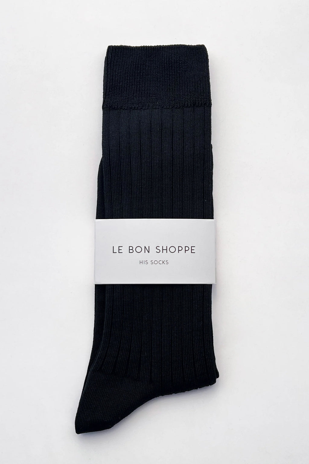 Le Bon Shoppe His Socks True Black