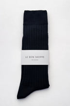 Le Bon Shoppe His Socks True Black