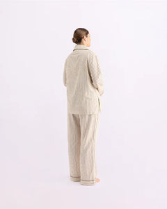 SLEEP PANT | MATCHA STRIPES