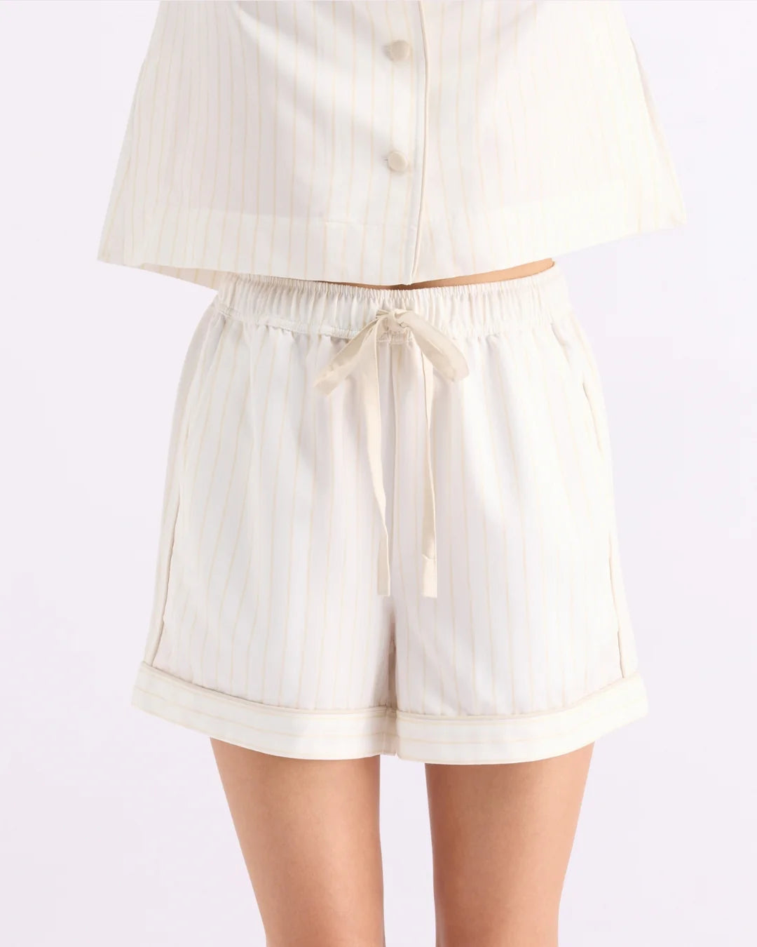 SLEEP SHORT | MILKSHAKE STRIPE