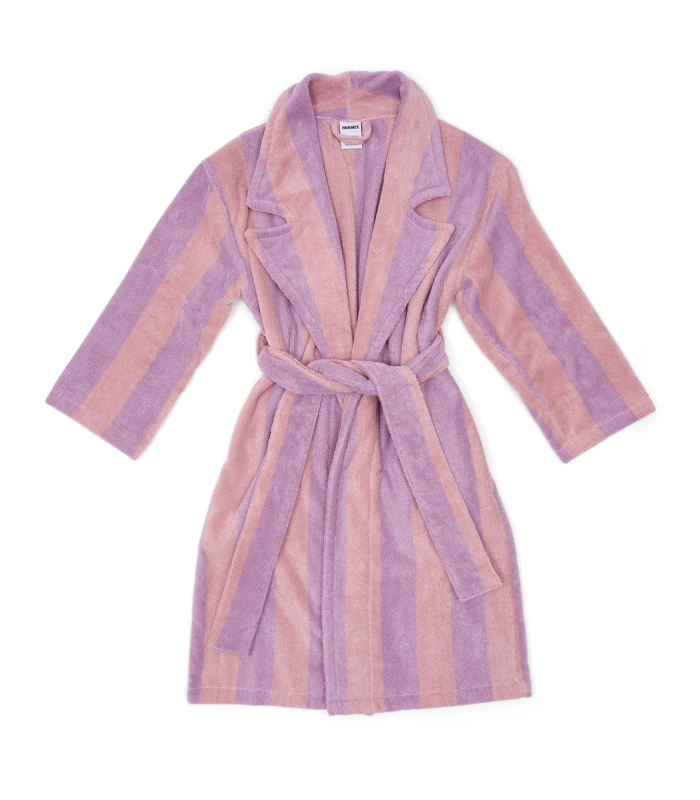 HOMMEY ROBE | PINK & PURPLE STRIPE