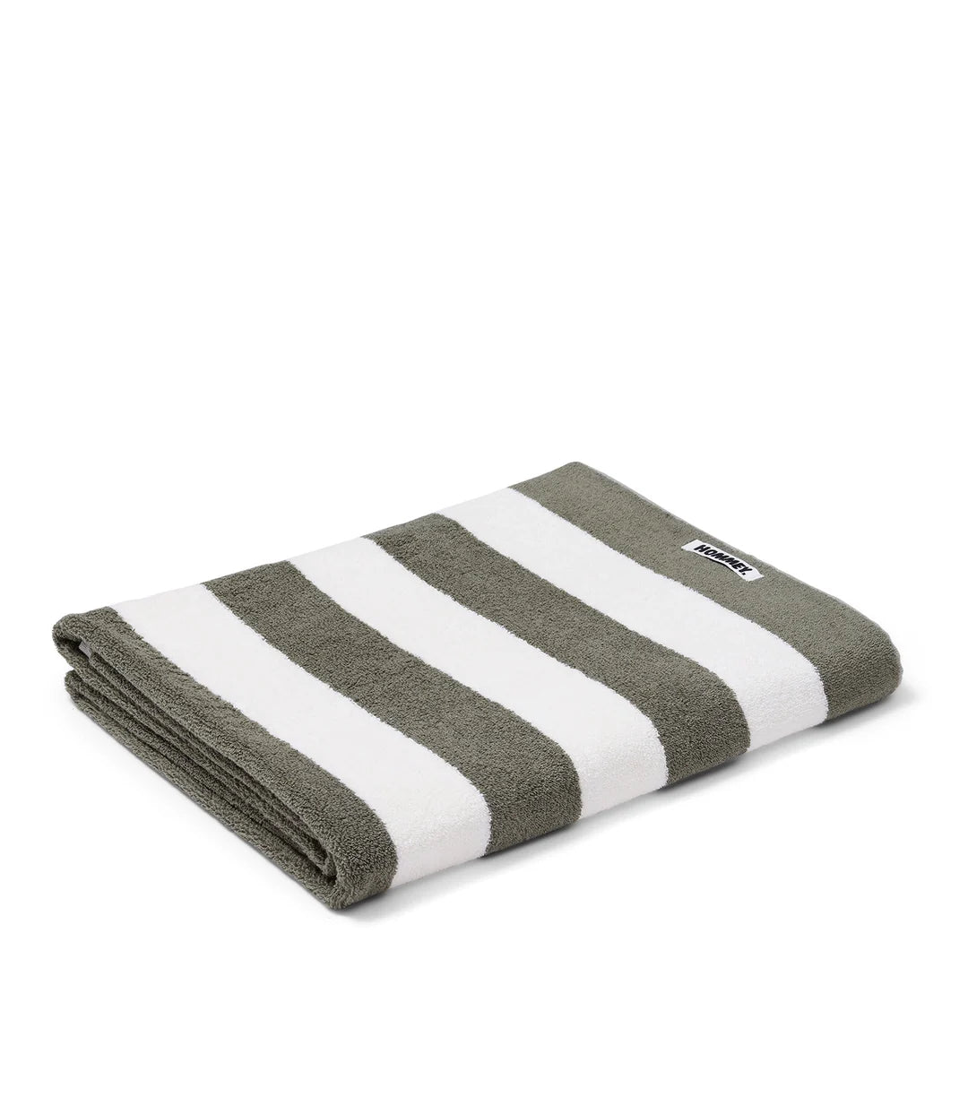 HOMMEY BEACH TOWEL | MATCHA STRIPES