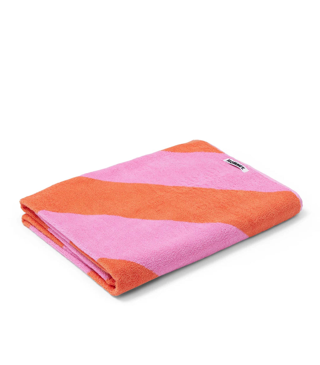 HOMMEY BEACH TOWEL | SHERBET