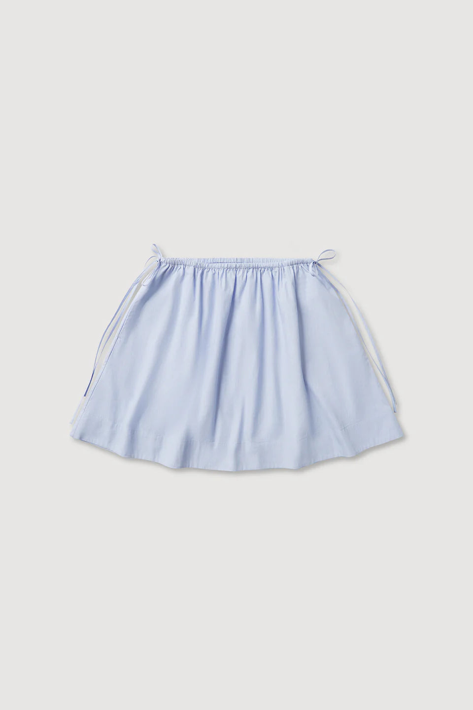 HAVANA STRIPE POPLIN SKIRT | BLUE/WHITE STRIPE