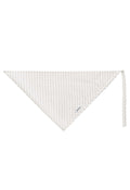 Olga Joan Headscarf Crema Stripe Cotton