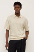 HENRY KNIT POLO | LIMESTONE