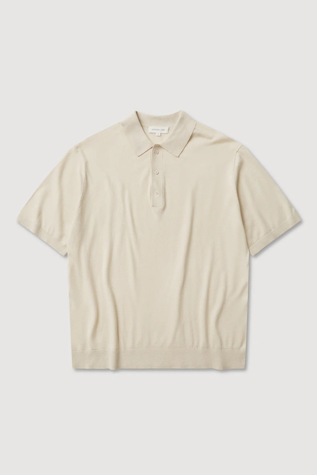 HENRY KNIT POLO | LIMESTONE