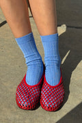 HER SOCKS | PERIWINKLE