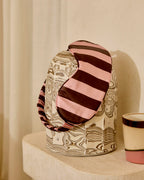 SILK EYEMASK | ROCKY ROAD STRIPES
