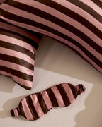 SILK EYEMASK | ROCKY ROAD STRIPES