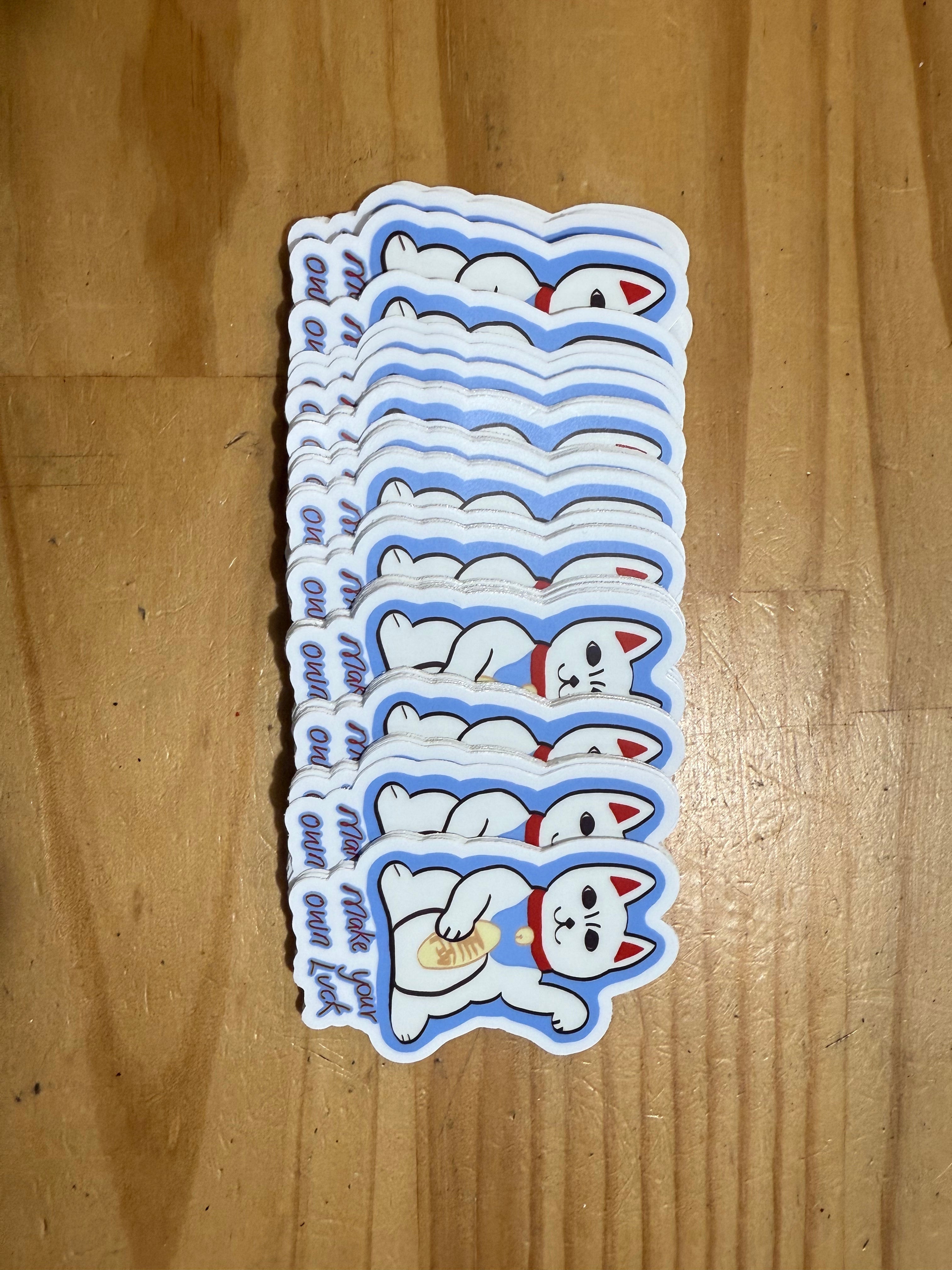 LUCKY CAT | STICKER