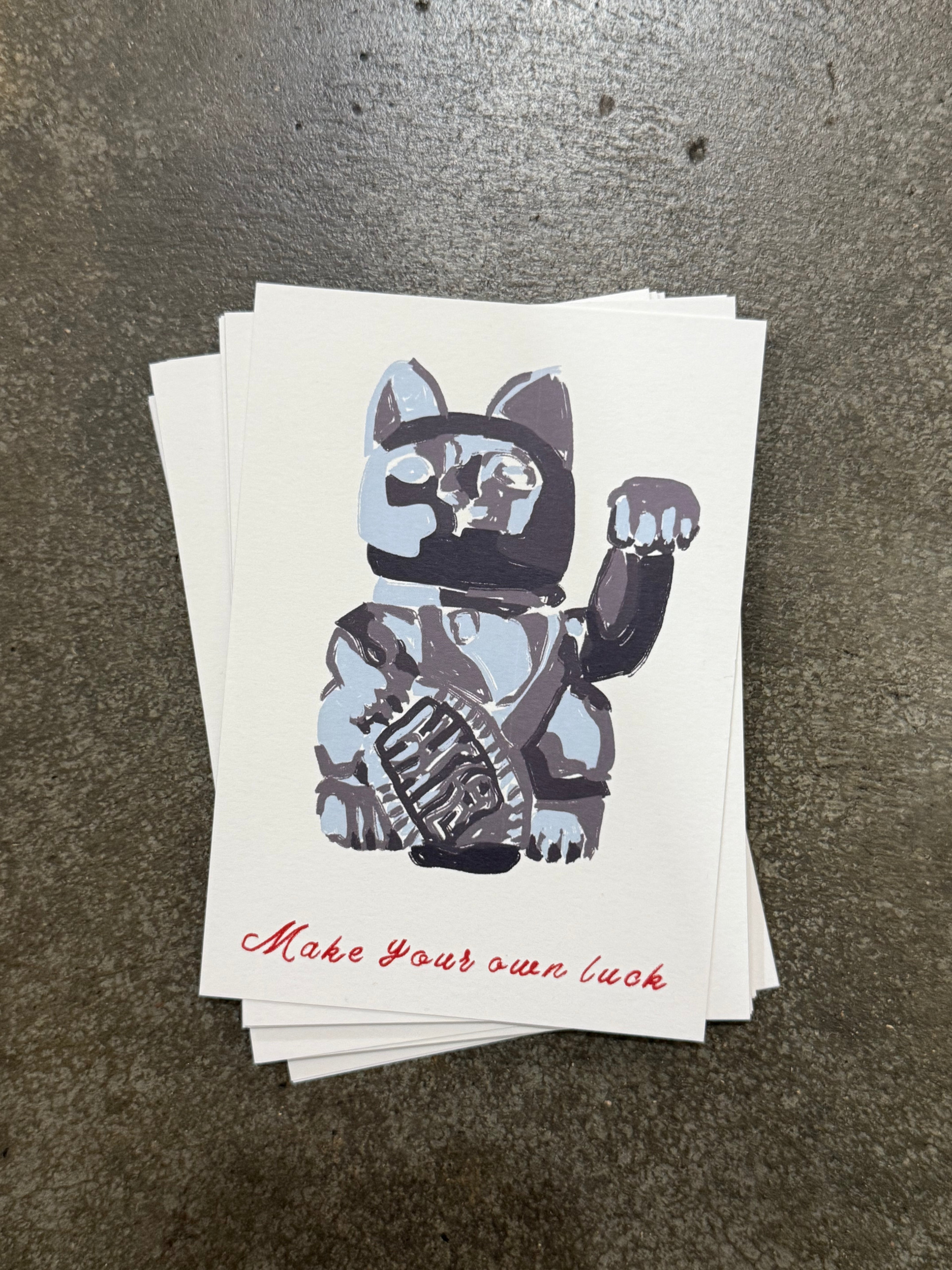 POSTCARD | LUCKY CAT
