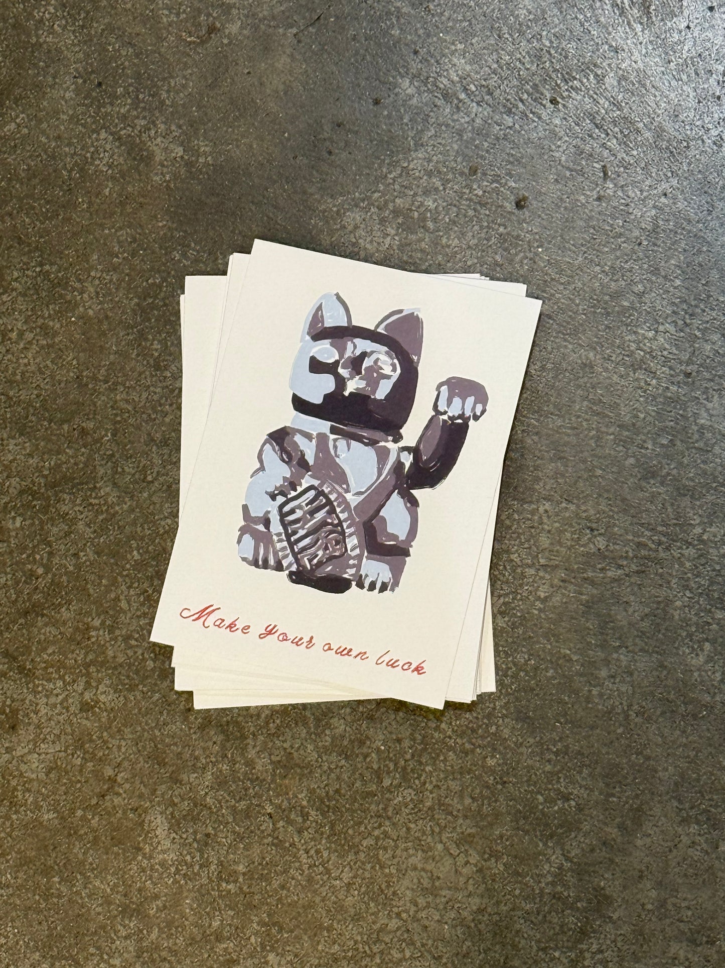 POSTCARD | LUCKY CAT