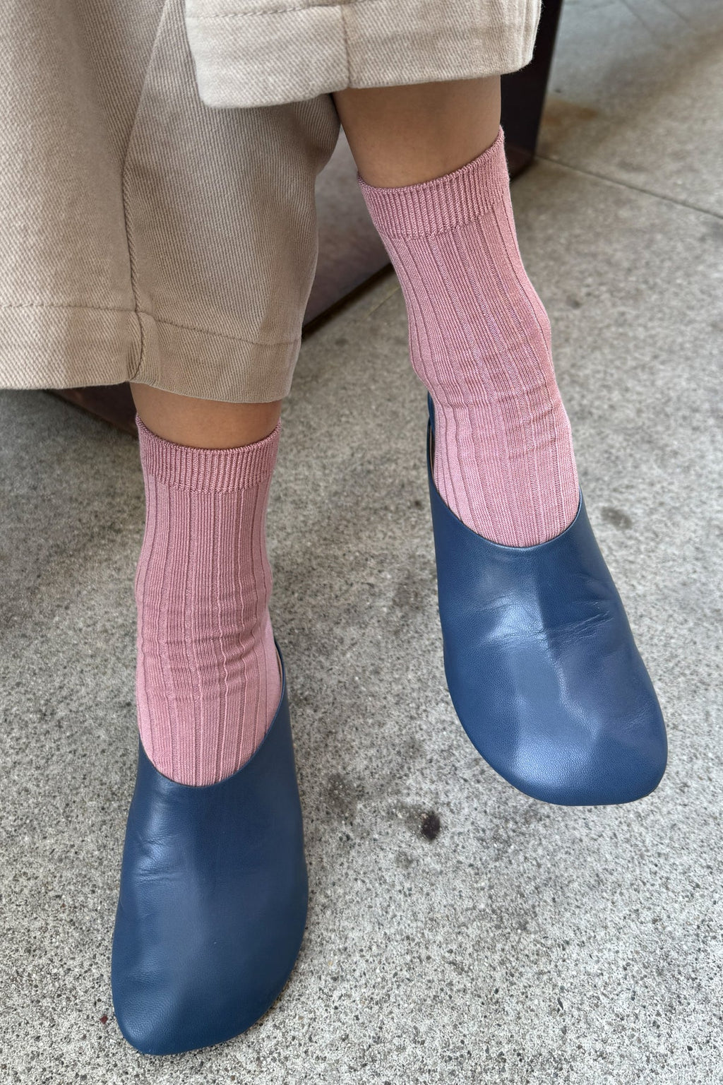 Le Bon Shoppe Her Sock Desert Rose