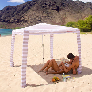THE COOLCABANAS 5 LARGE |  BEIGE STRIPES