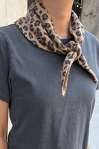 Le Bon Shoppe Cashmere Bandana Leopard