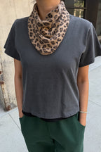 Le Bon Shoppe Cashmere Bandana Leopard