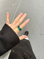 GLASS RING | PINE