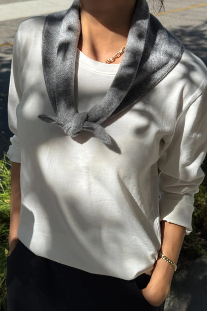 Le Bon Shoppe Cashmere Bandana Ht Grey
