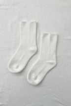 Le Bon Shoppe Cloud Sock White