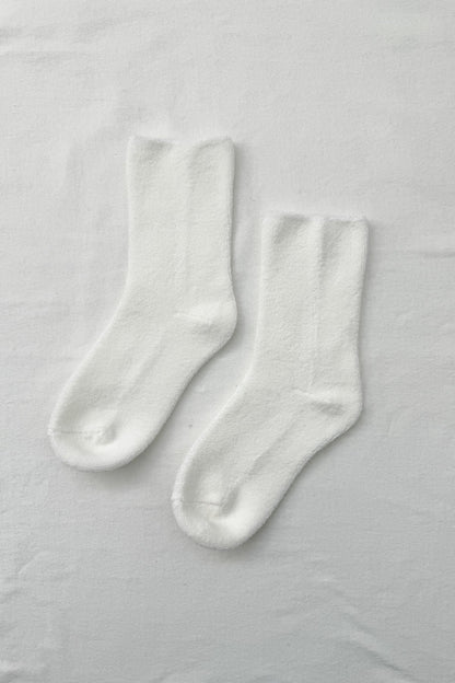 Le Bon Shoppe Cloud Sock White