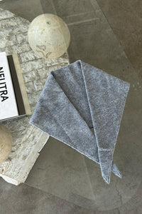 CASHMERE BANDANA | HT GREY