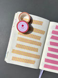 PINK & YELLOW POLKA DOT | WASHI TAPE