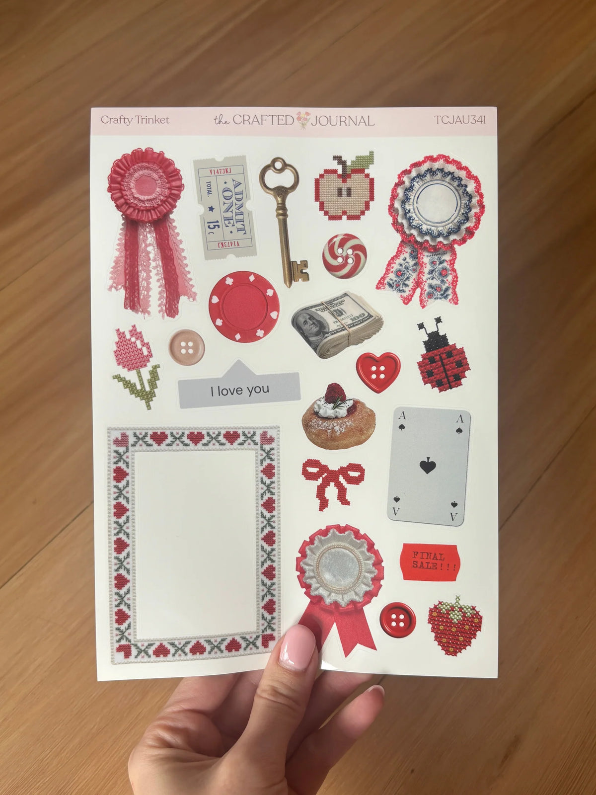 CRAFTY TRINKET | STICKER SHEET