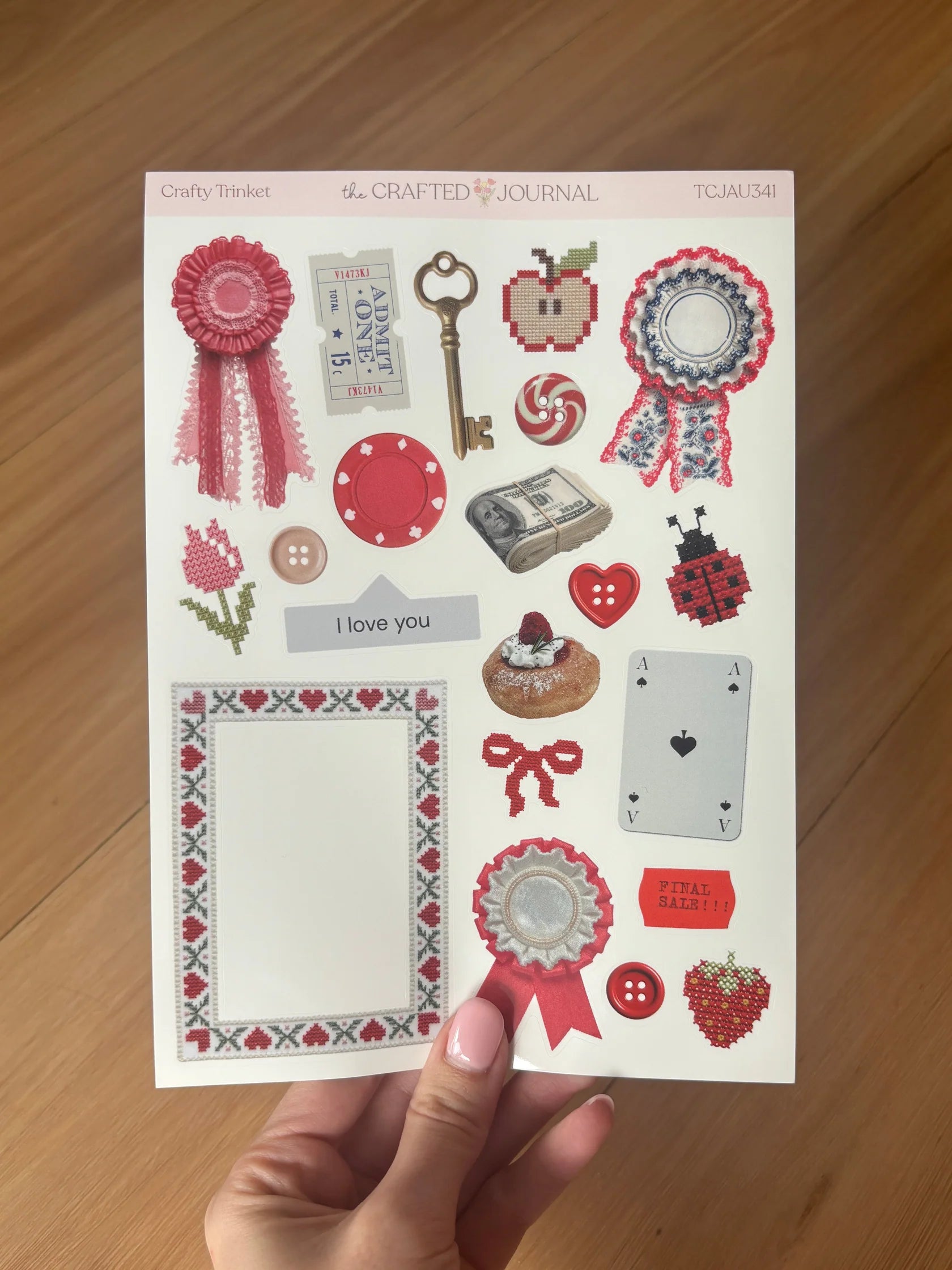 CRAFTY TRINKET | STICKER SHEET