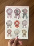 ROSETTE LOVER | STICKER SHEET